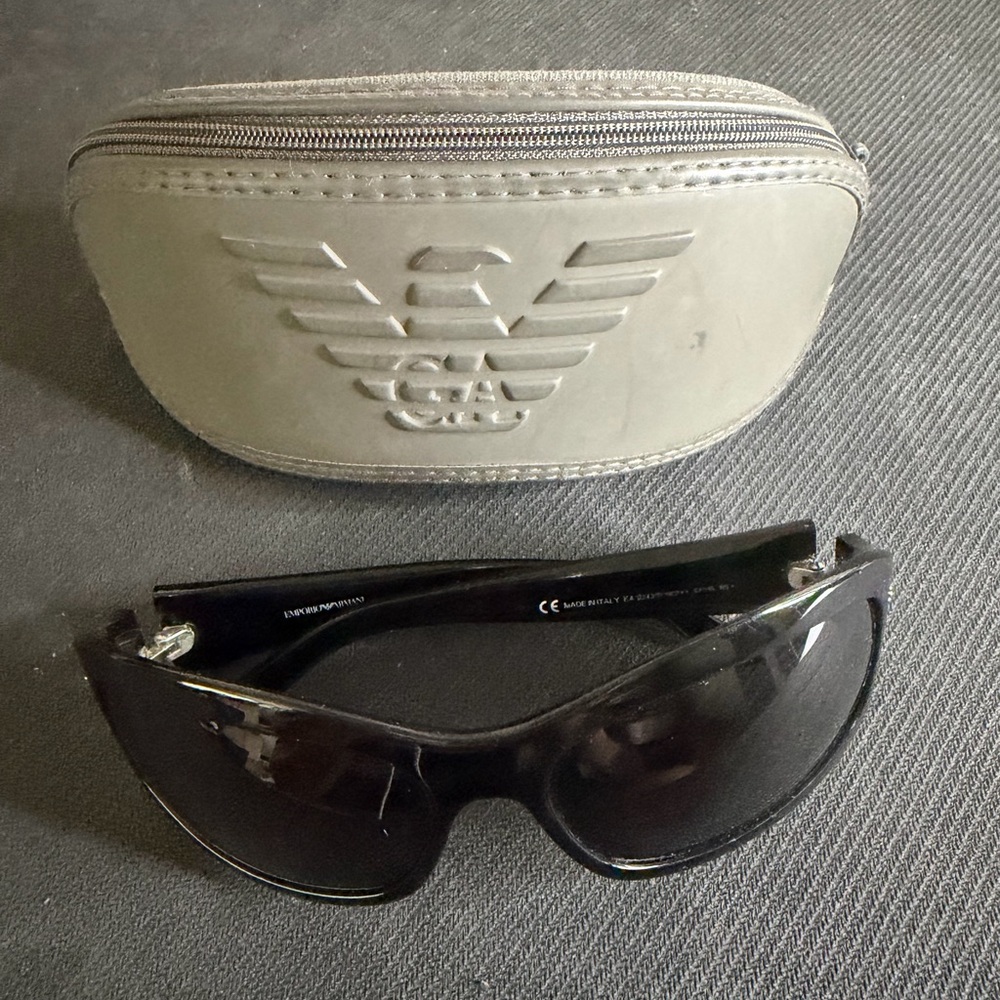 Emporio Armani 9243/S women’s Black Sunglasses